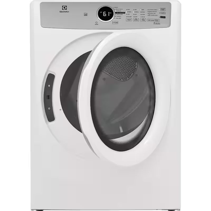 Front Load Gas Dryer in White J1242