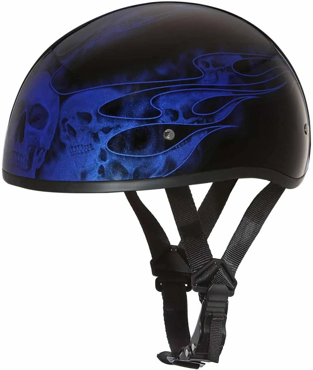 Skull Cap Helmet Blue 2XS J7336