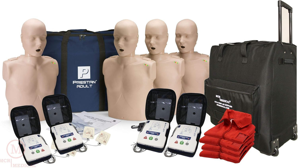 CPR Adult Manikin 4-Pack with Carry Bag M81738