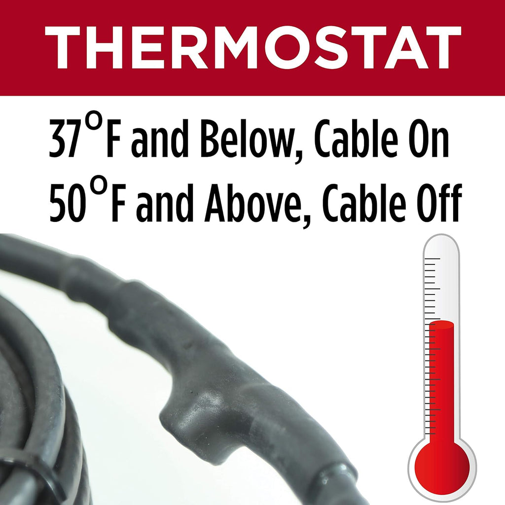 40 feet Self-Regulating Heat Cable, 120 volt V2266