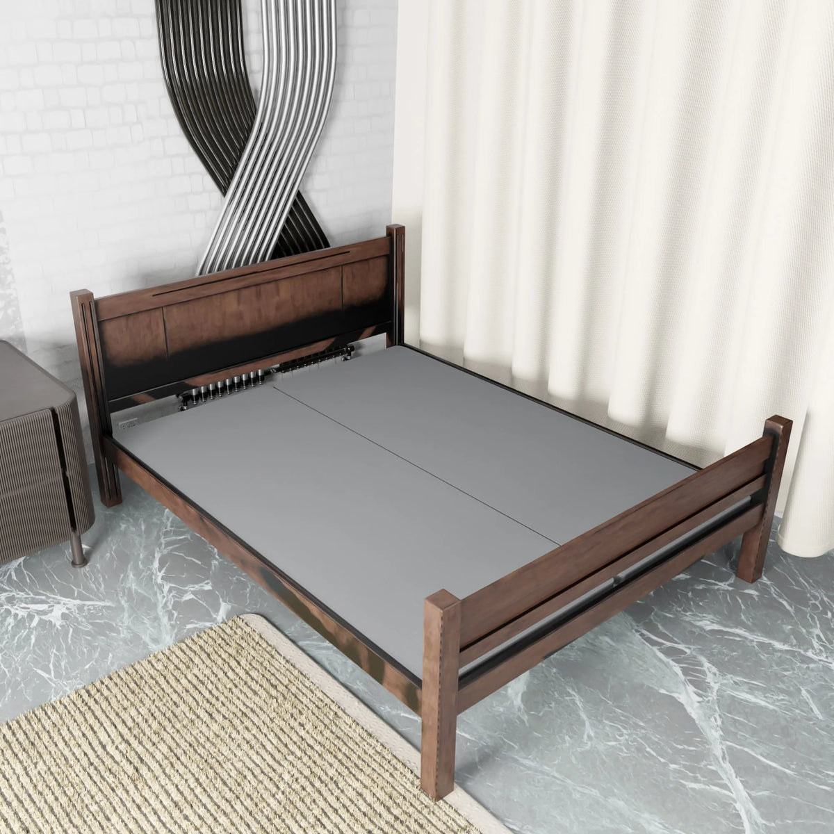 1.5 Split Wooden Bunkie Board O583