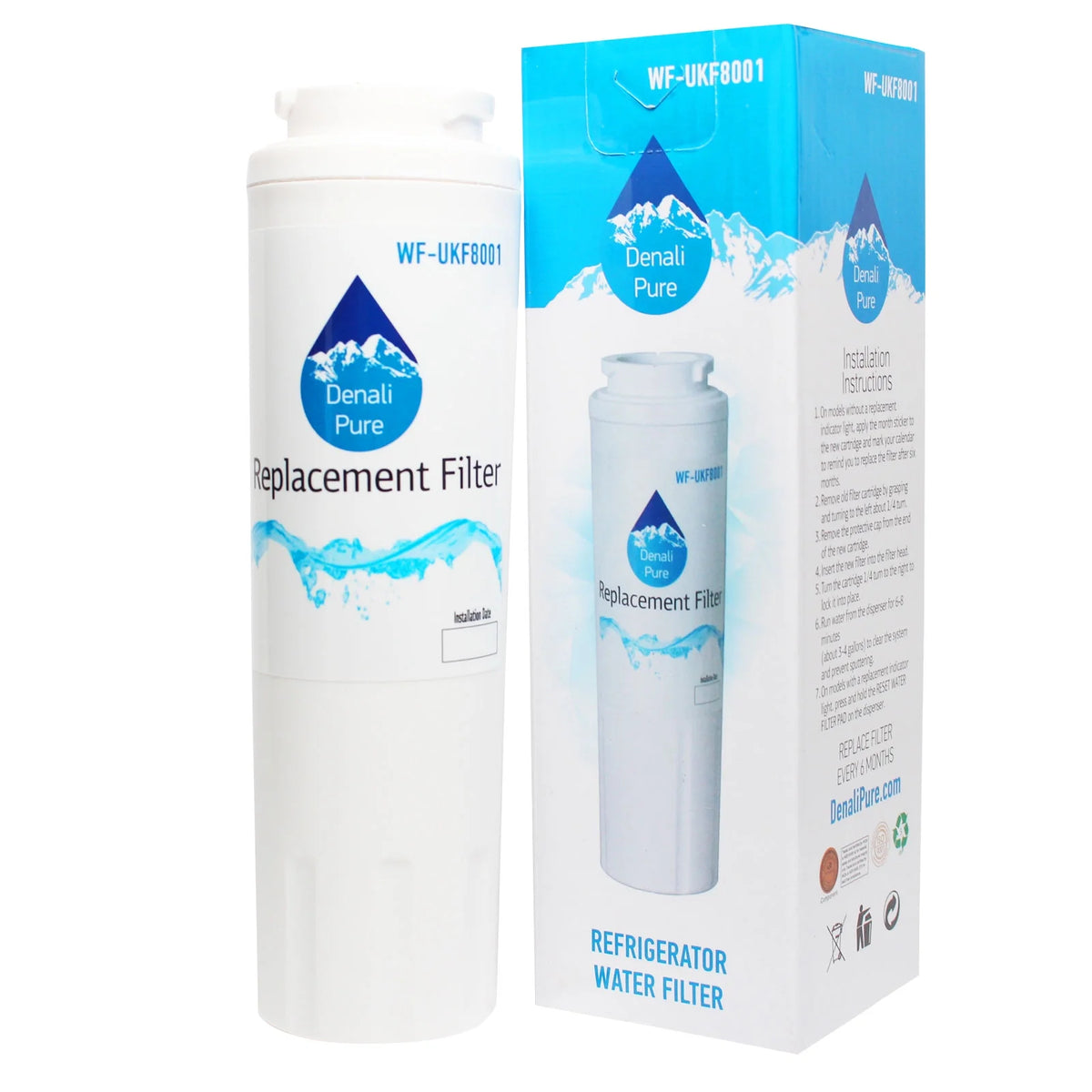 4-Pack Replacement Refrigerator Water Filter Cartridge Z9121