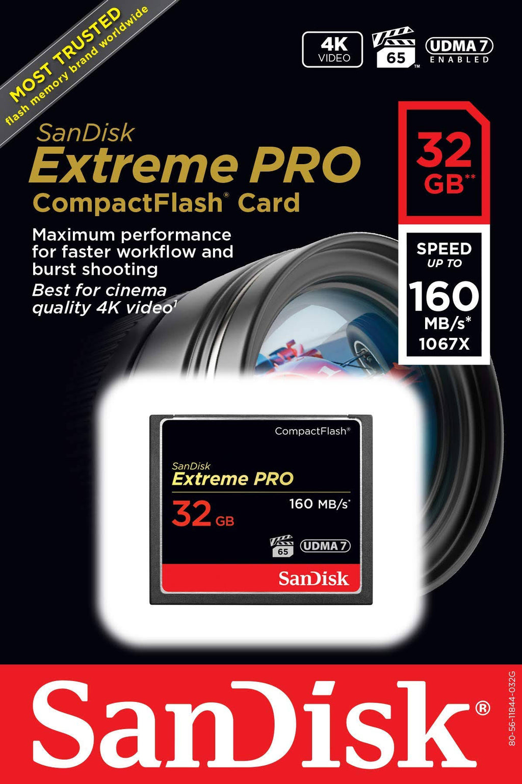 32GB CompactFlash Memory Card G647
