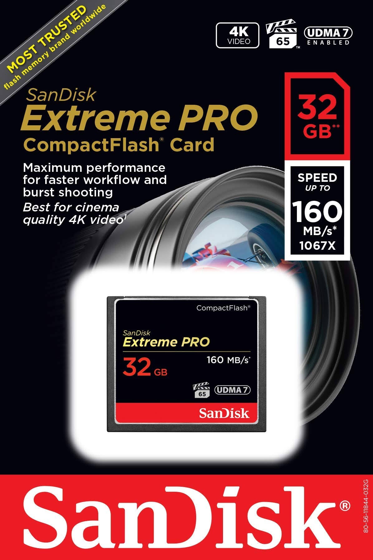 32GB CompactFlash Memory Card G647