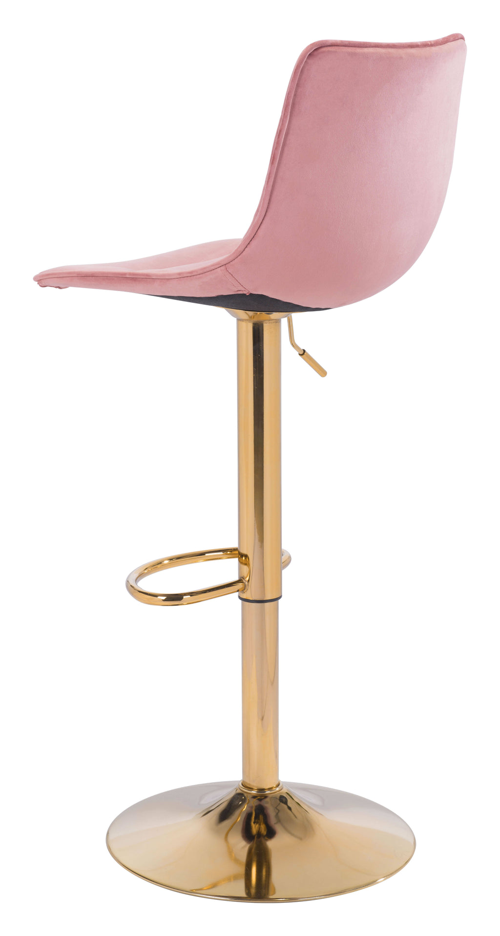 Pink & Gold Bar Chair S21824