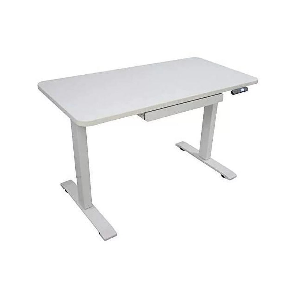 Electric Height Adjustable Desk 24"x48" Snow White V952732