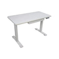 Electric Height Adjustable Desk 24"x48" Snow White V952732