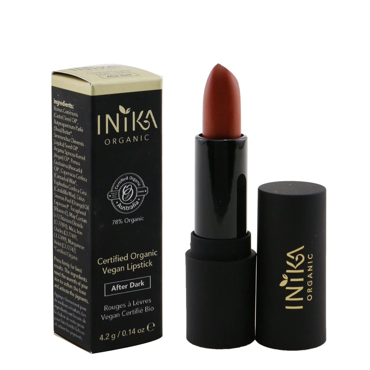 Certified Organic Vegan Lipstick 4.2g W2859