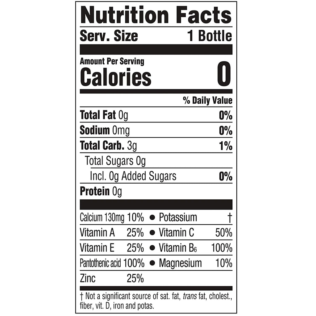 3 Flavor Variety Pack Nutrient Enhanced Flavored Water, 20 Fl Oz Bottles (Pack of 12) J28287