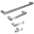 4 Piece Brushed Nickel Bathroom Hardware Set A968746