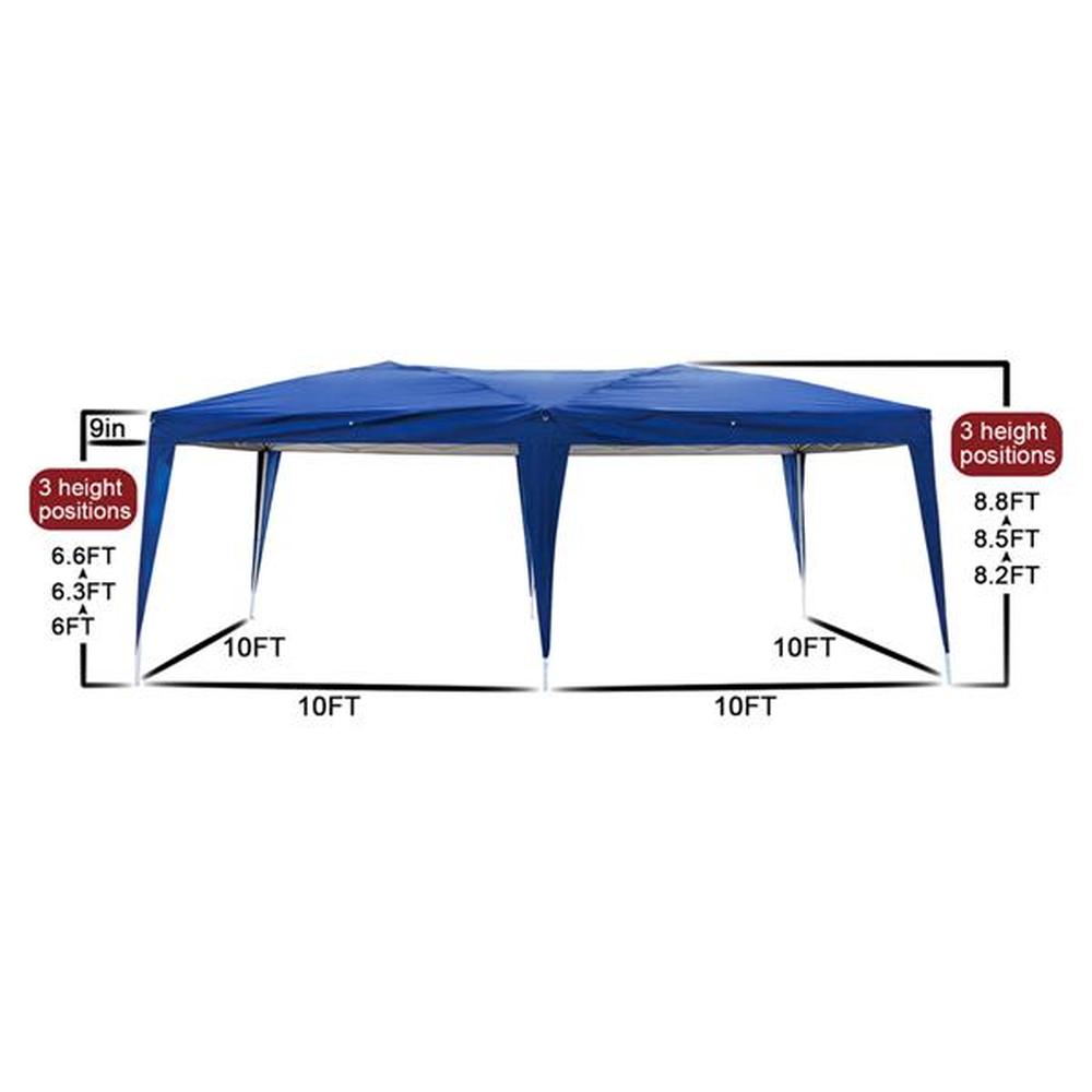 Blue Waterproof Folding Party Tent D670
