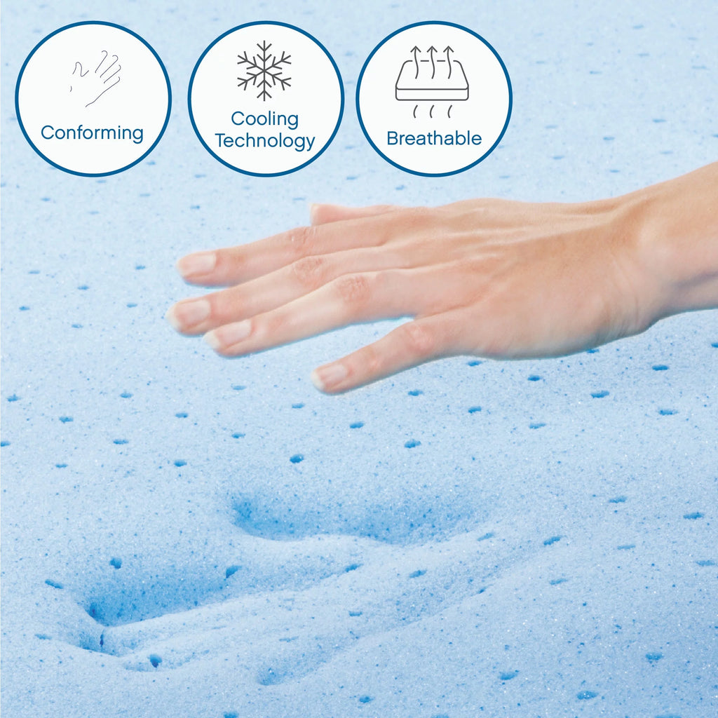 8 Gel Memory Foam Mattress, Twin N1116
