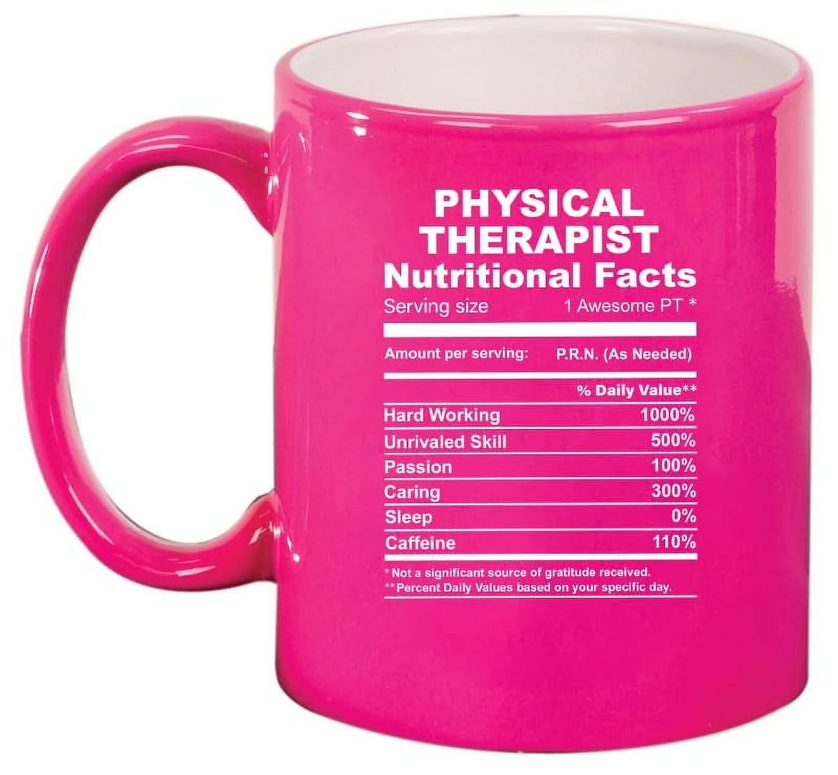 Ceramic Coffee Mug 11oz Hot Pink E249