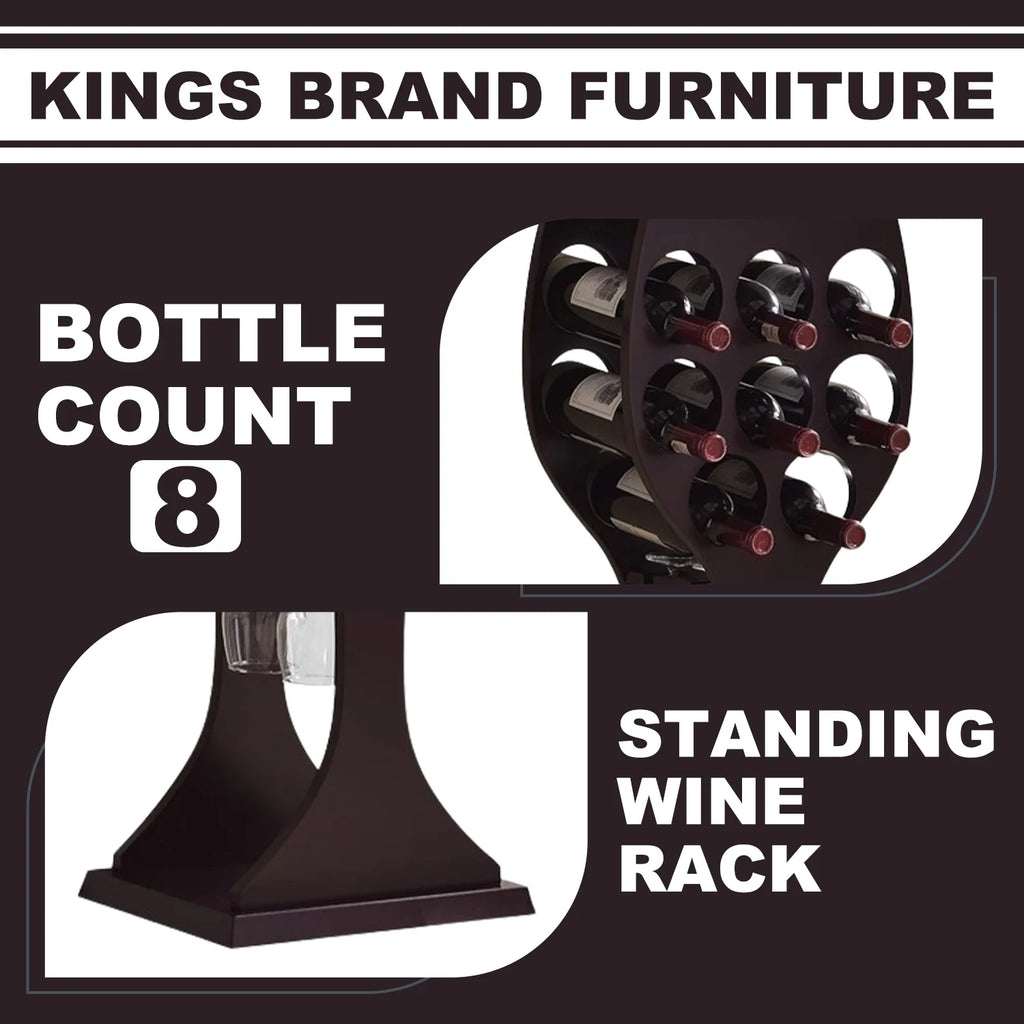 Freestanding Wine Rack & Cabinet M104