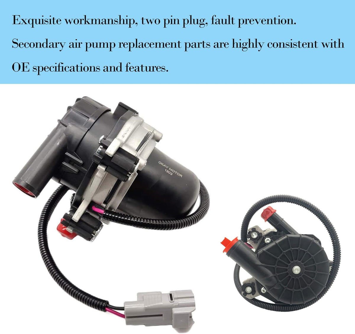 Secondary Air Injection Pump Pack of 2 N247