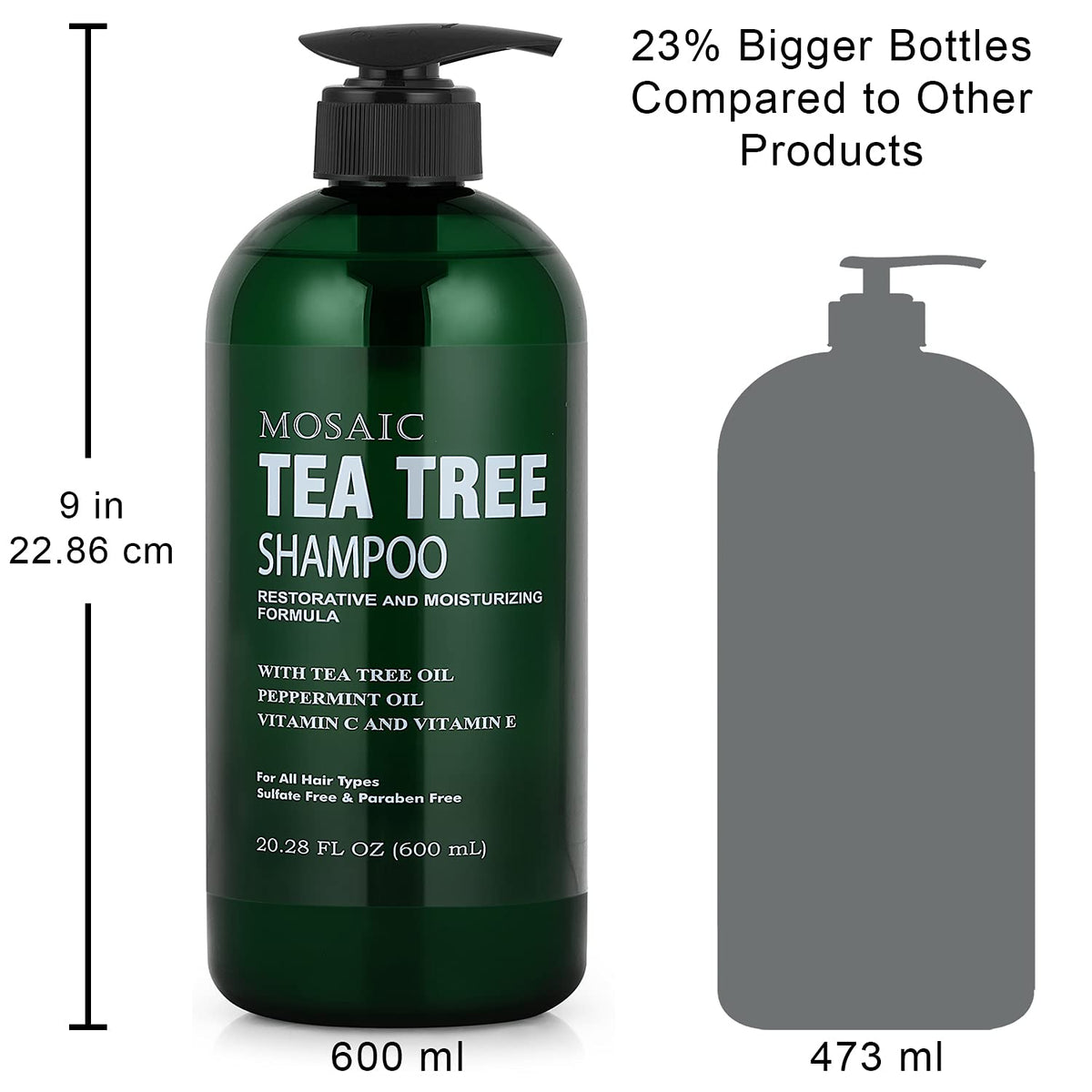 Tea Tree Shampoo and Conditioner Set 20.2 FL Oz Each H721