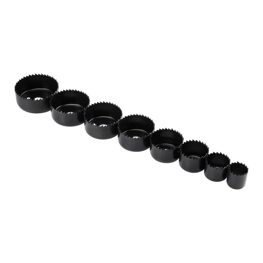 Carbon Steel Hole Saw Set, 10 Pc. M9200
