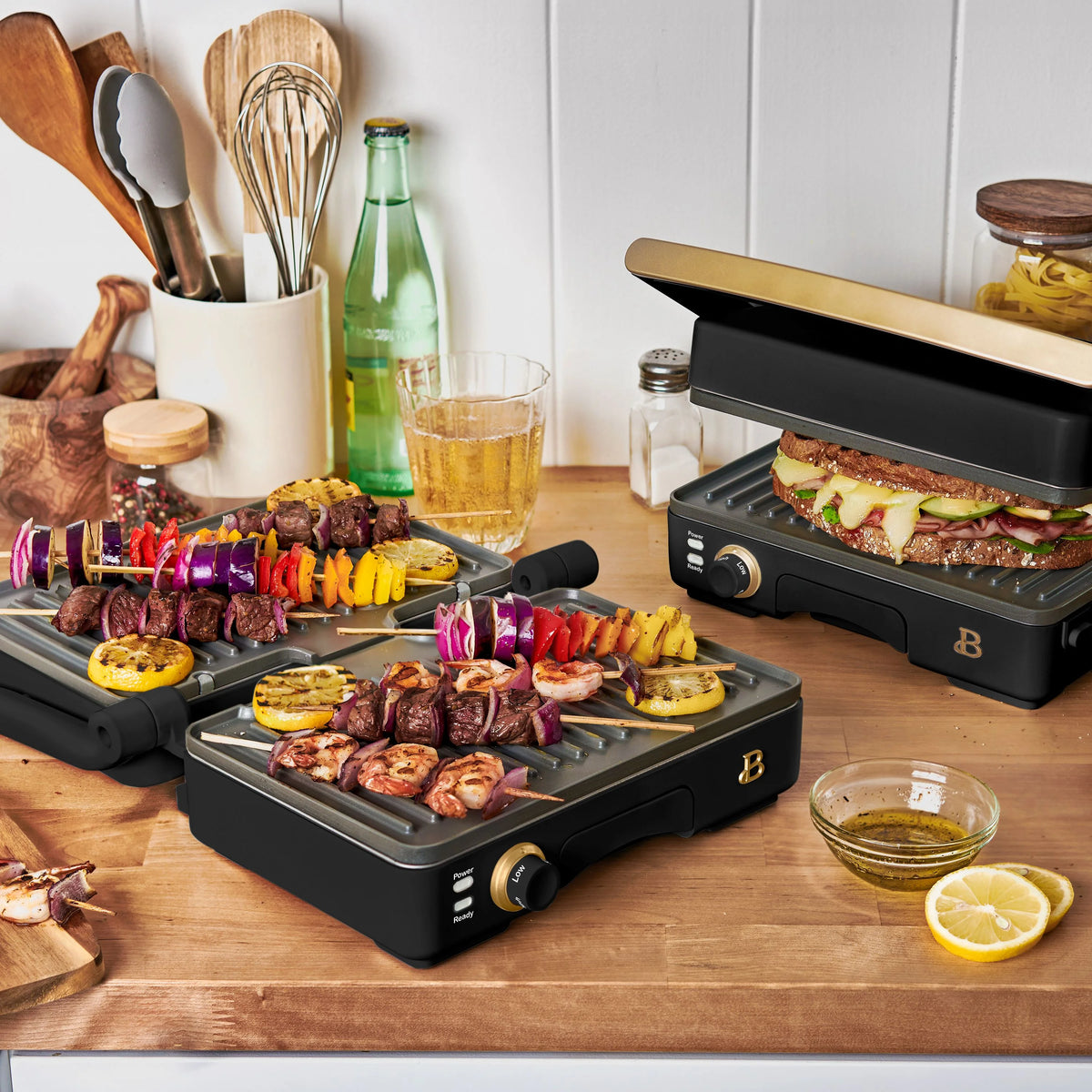 2-in-1 Panini Press & Grill G96499