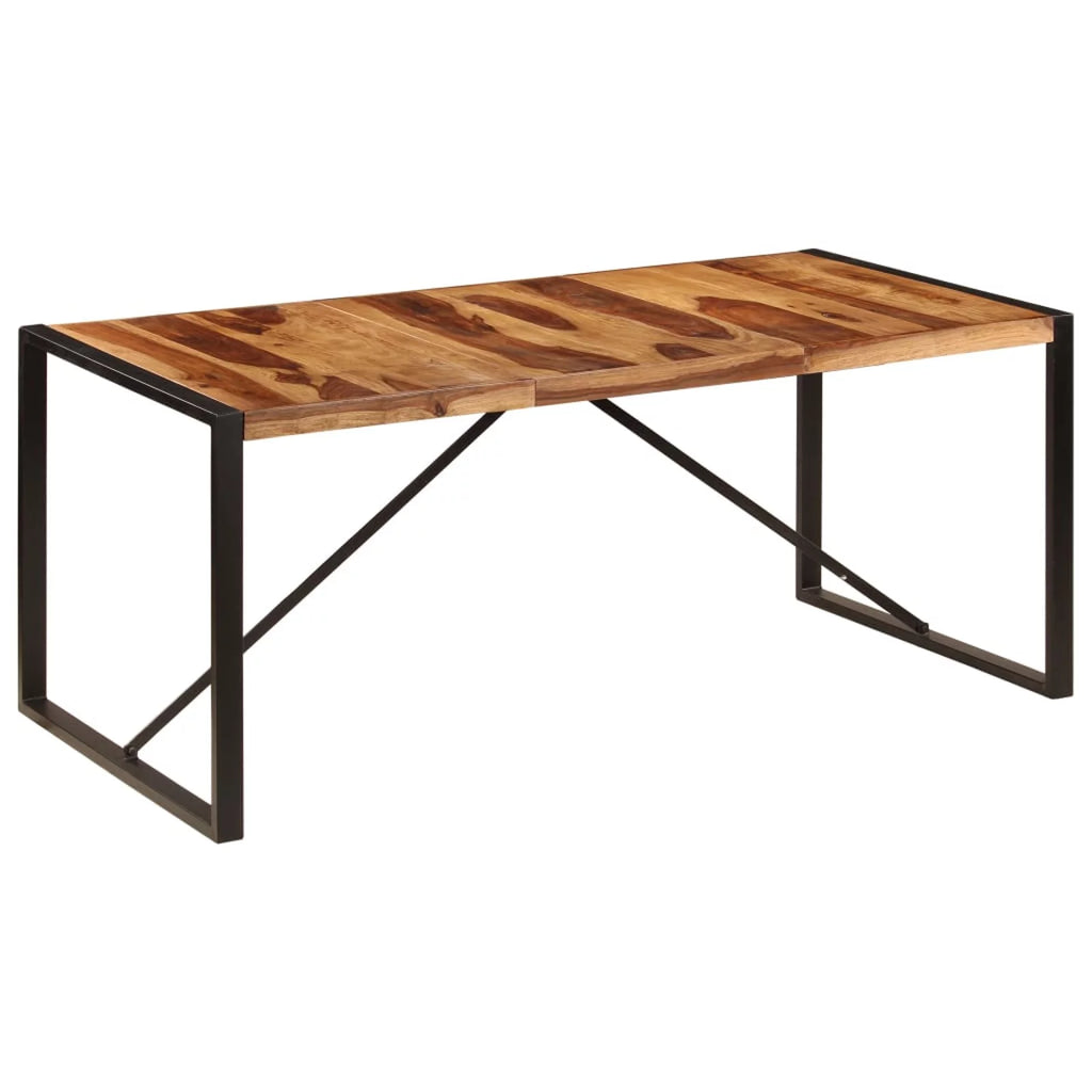 Solid Sheesham Wood Dining Table S41356