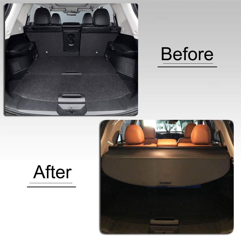 Retractable Cargo Cover for Subaru Outback Black R521