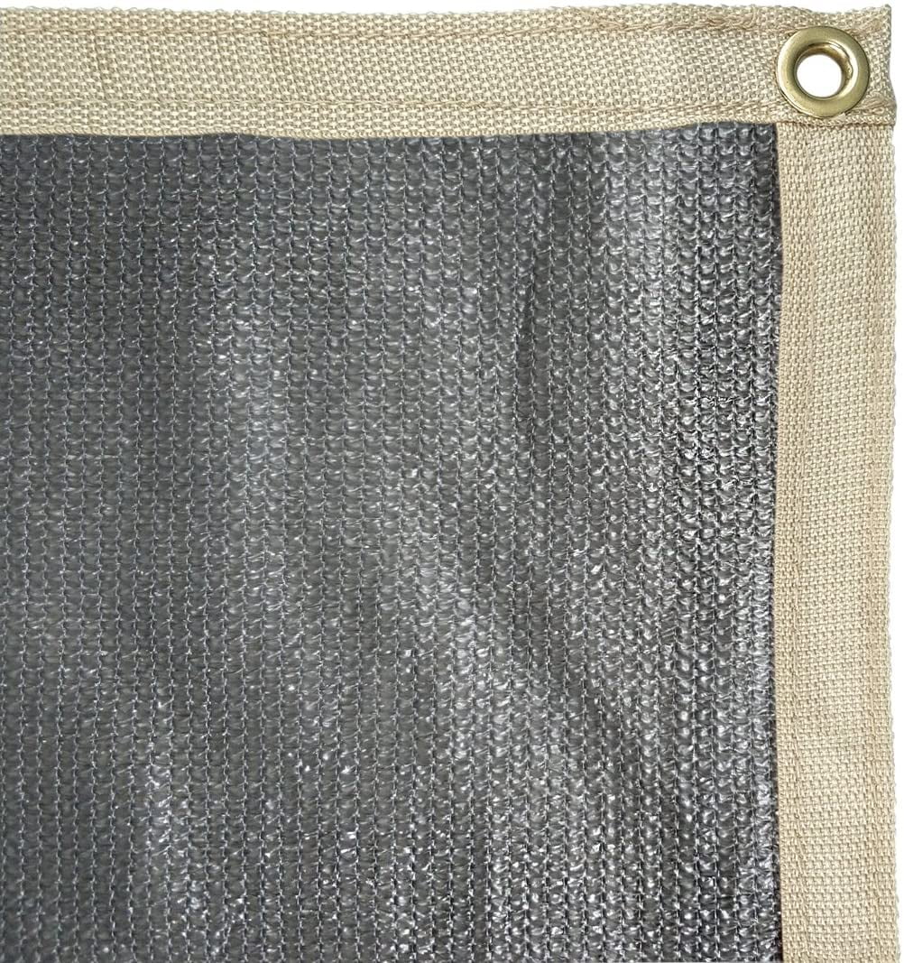 RV Awning Privacy Screen Shade Panel Kit Sunblock Drop 10 x 16ft, Grey Z377445
