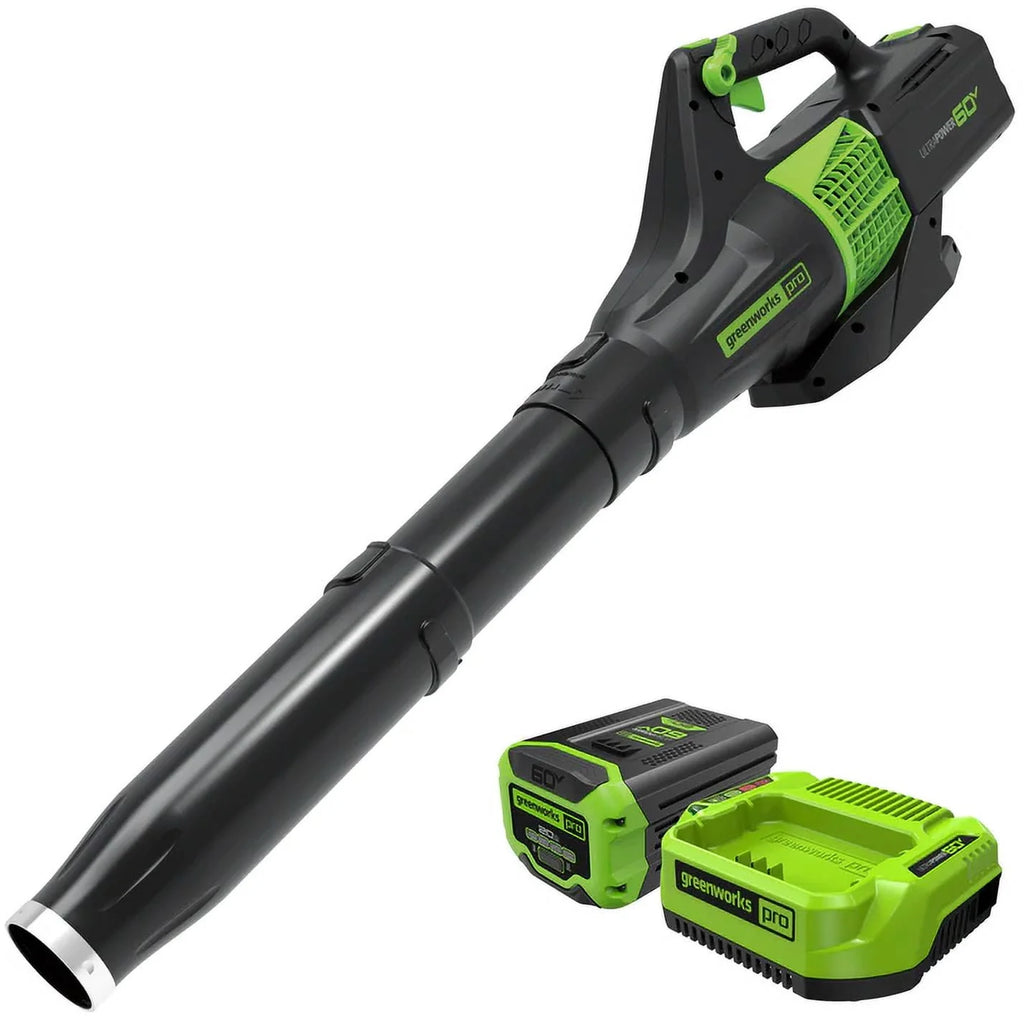 60V 450 CFM 125 Mph Cordless Leaf Blower with 2.0Ah Battery & Charger A7998
