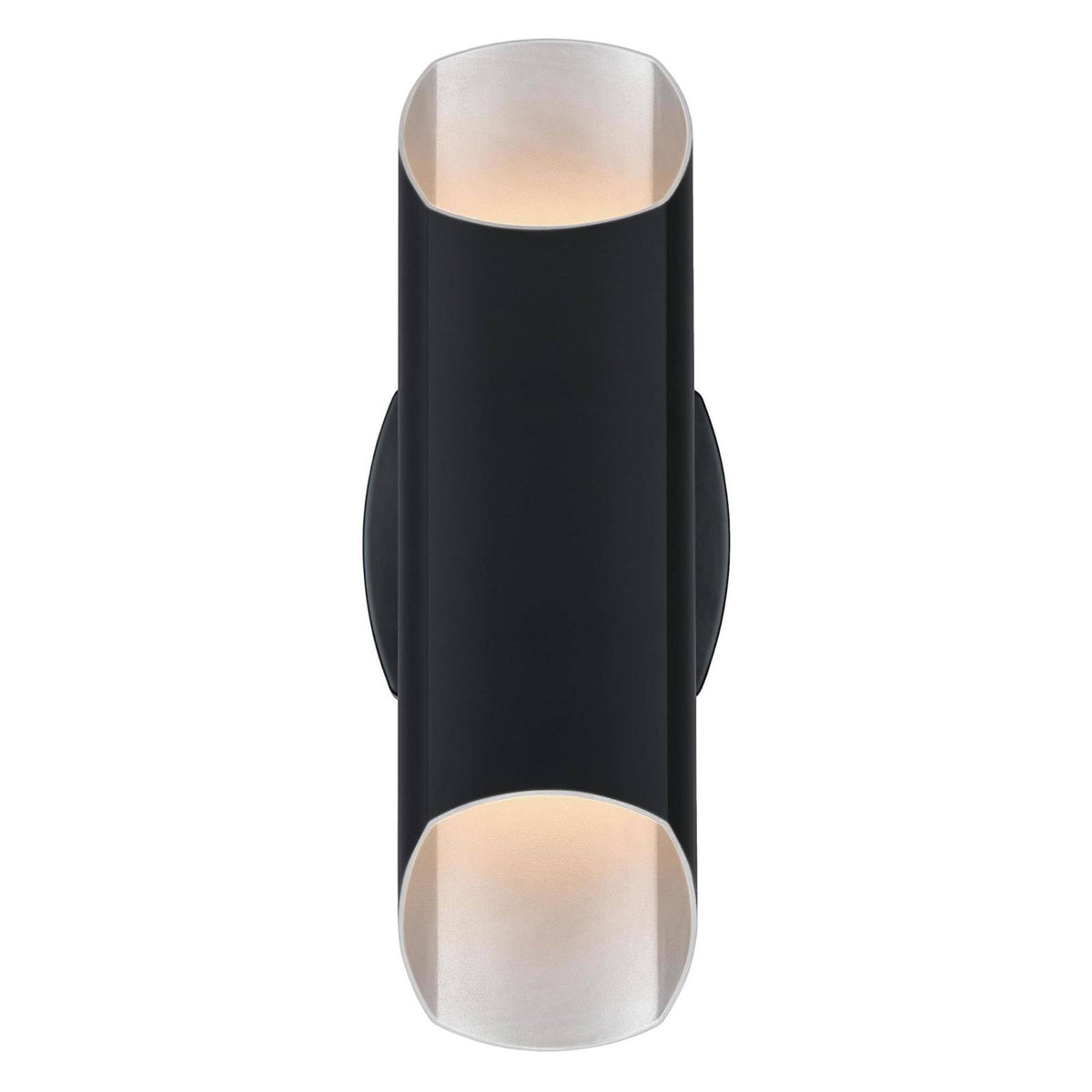 14 inch 2 LED Outdoor Wall Mount Matte Black K8331