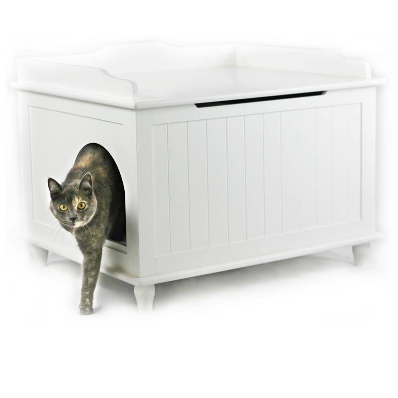 Black Jumbo Litter Box Enclosure L575