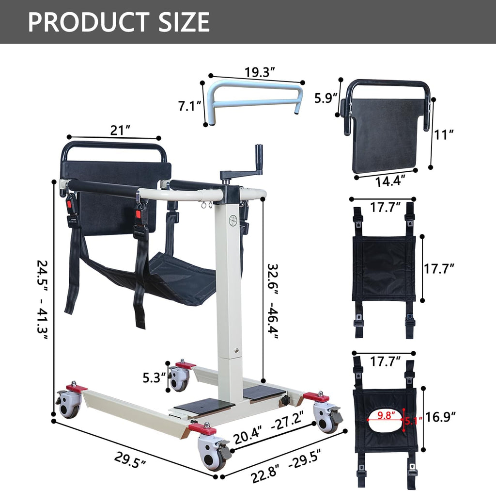 Patient Lift Transfer Chair B499644
