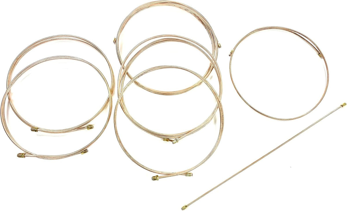 Stainless Steel Brake Line Kit, Pack of 2 Q78302