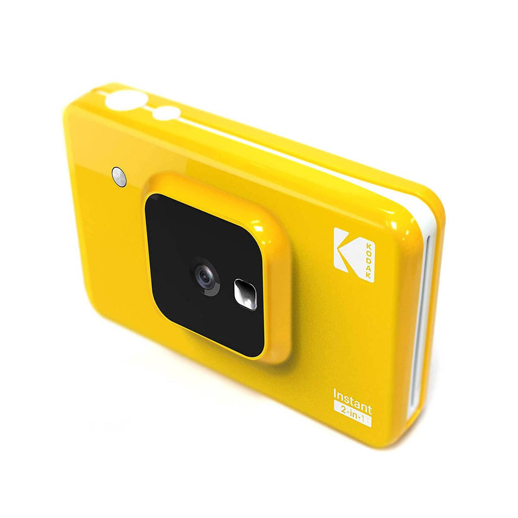 White Instant Digital Print Camera with Bluetooth B792513