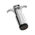 6-Way Round Pin Connector Trailer End Metal 50 Pack X954