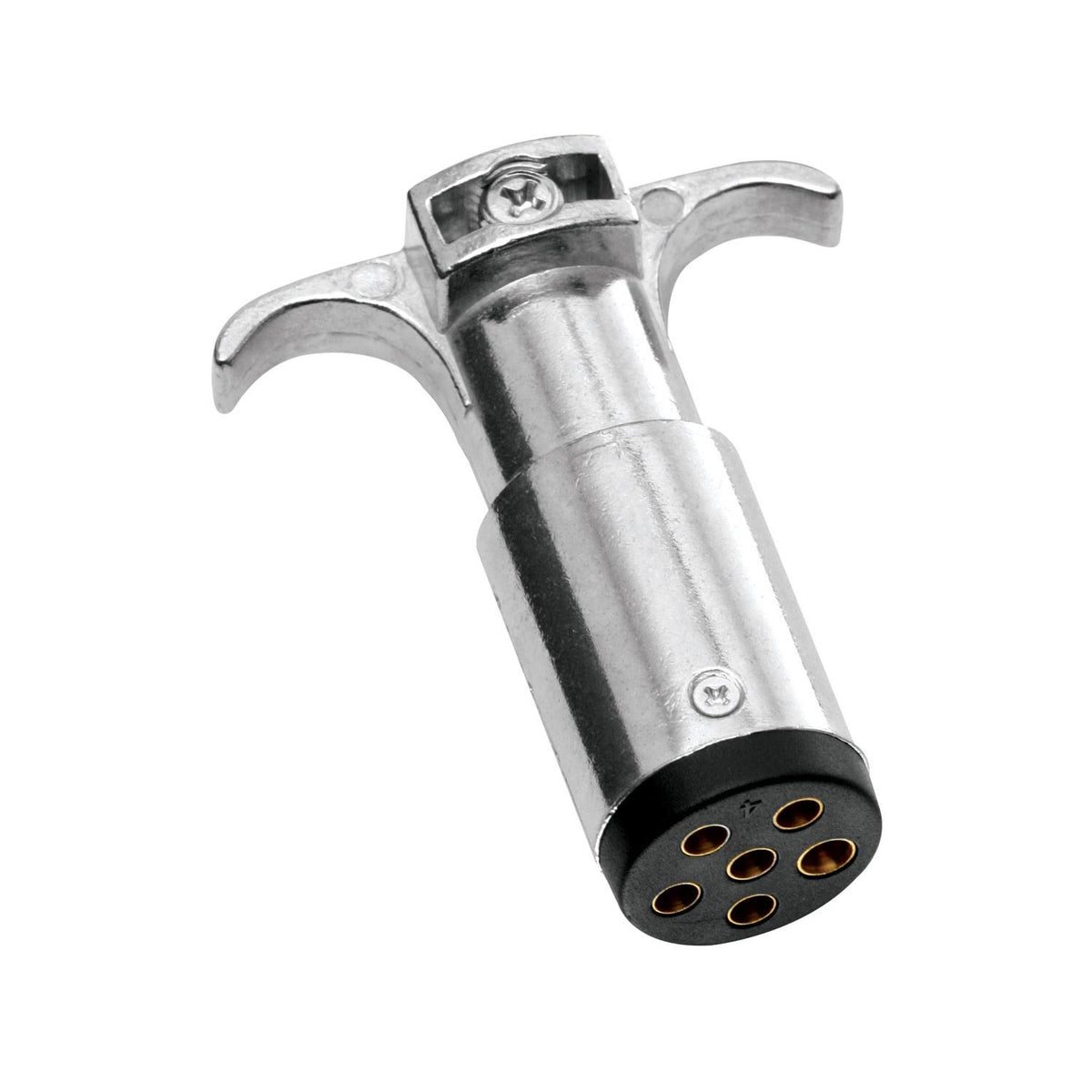 6-Way Round Pin Connector Trailer End Metal 50 Pack X954