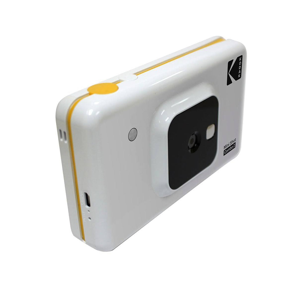 White Instant Digital Print Camera with Bluetooth B792513