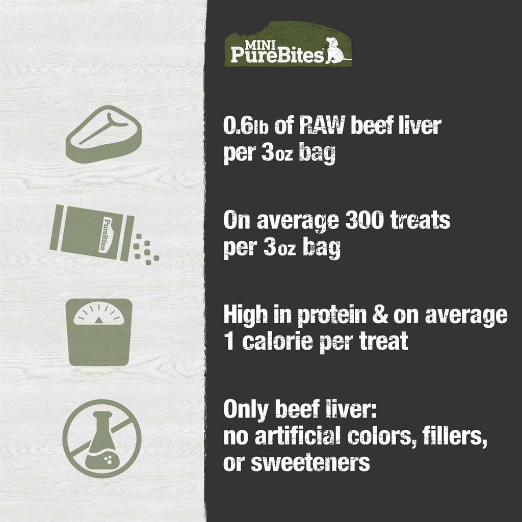 Beef Liver Freeze-Dried Raw Dog Treats K7439