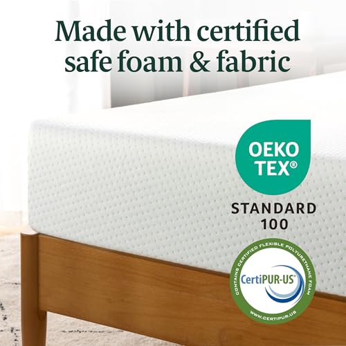 5 Inch Green Tea Memory Foam Mattress Twin Medium Firm R92474