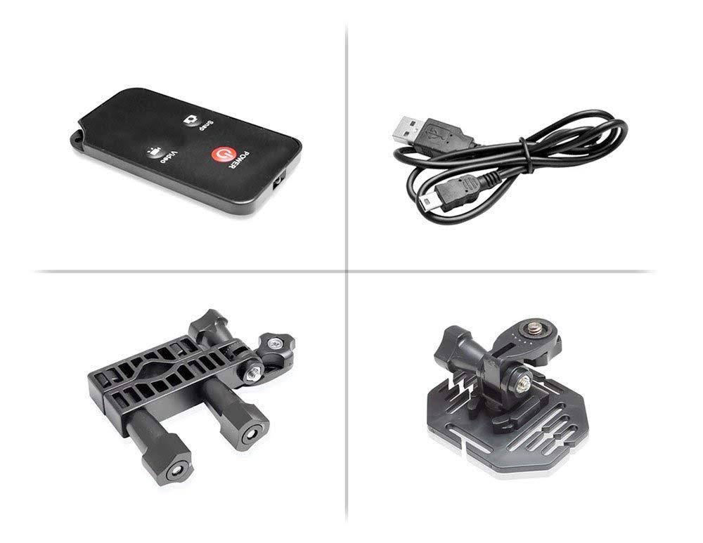 12.0 Megapixel 1080p Action Camera with 2.4 Touchscreen (Black) S595