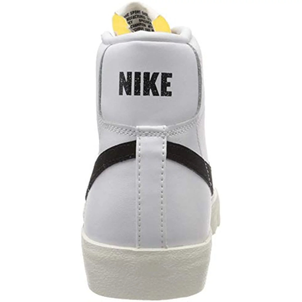 White Black Basketball Shoe Q41175