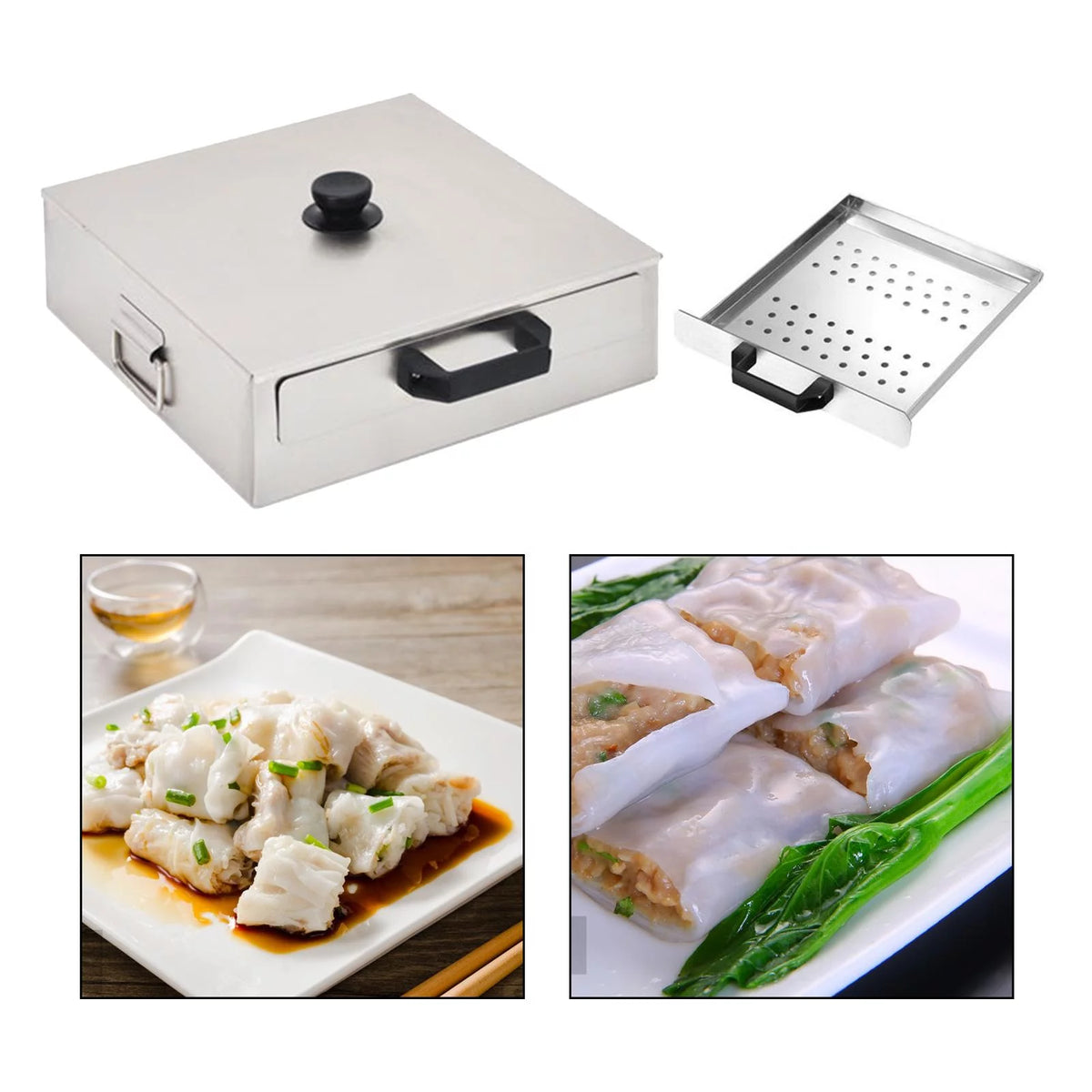 1 Hole 1 Flat Drawer Stainless Steel Steamer R45645