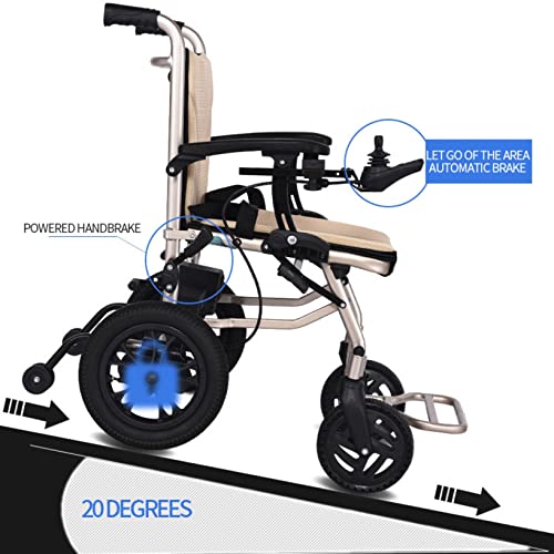 Lightweight Electric Power Wheelchair 380W Motor Portable Travel Wheel Chairs C715159