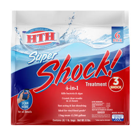 Pool Shock Treatment Granule Bags 12 CT D905360