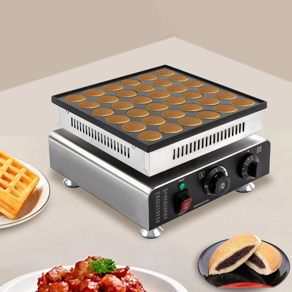 36 Holes Nonstick Electric Pancake Maker 900W 110V V5677