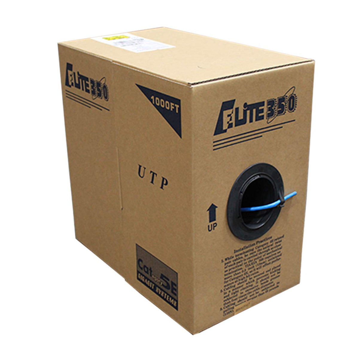 Pink 1000ft Bulk Ethernet Cable UTP 24AWG H832