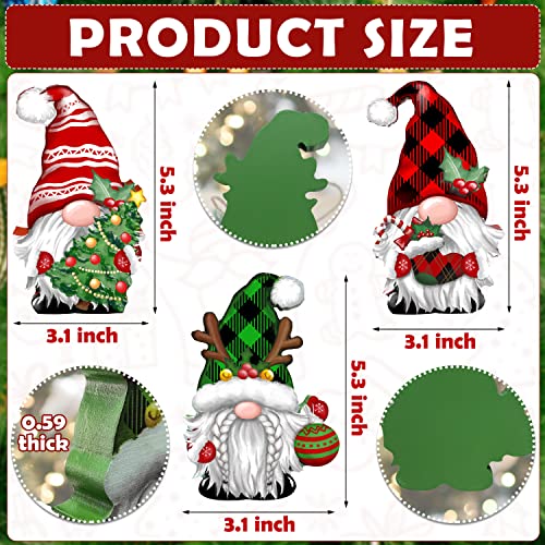 Christmas Wooden Nutcracker Table Centerpieces 4Pcs W70325
