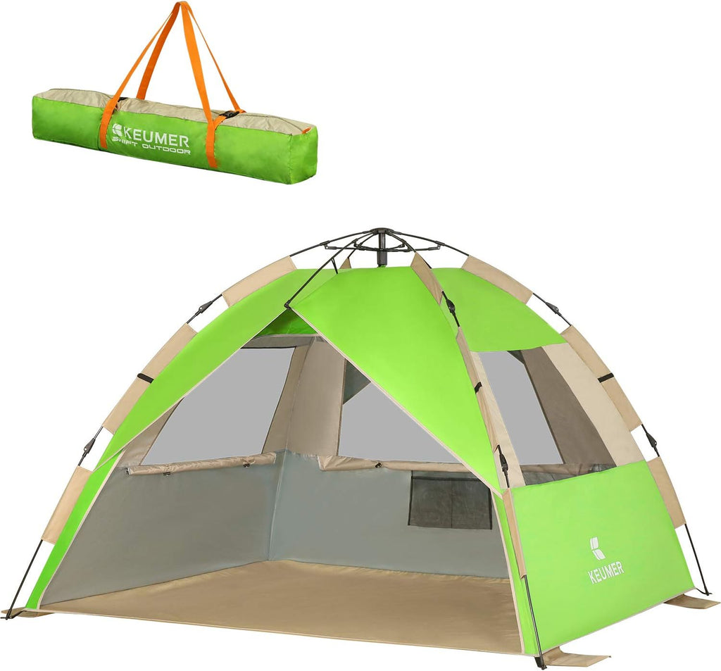 Pop Up Beach Tent Sun Shelter Canopy with UPF 50+ UV Protection A93055