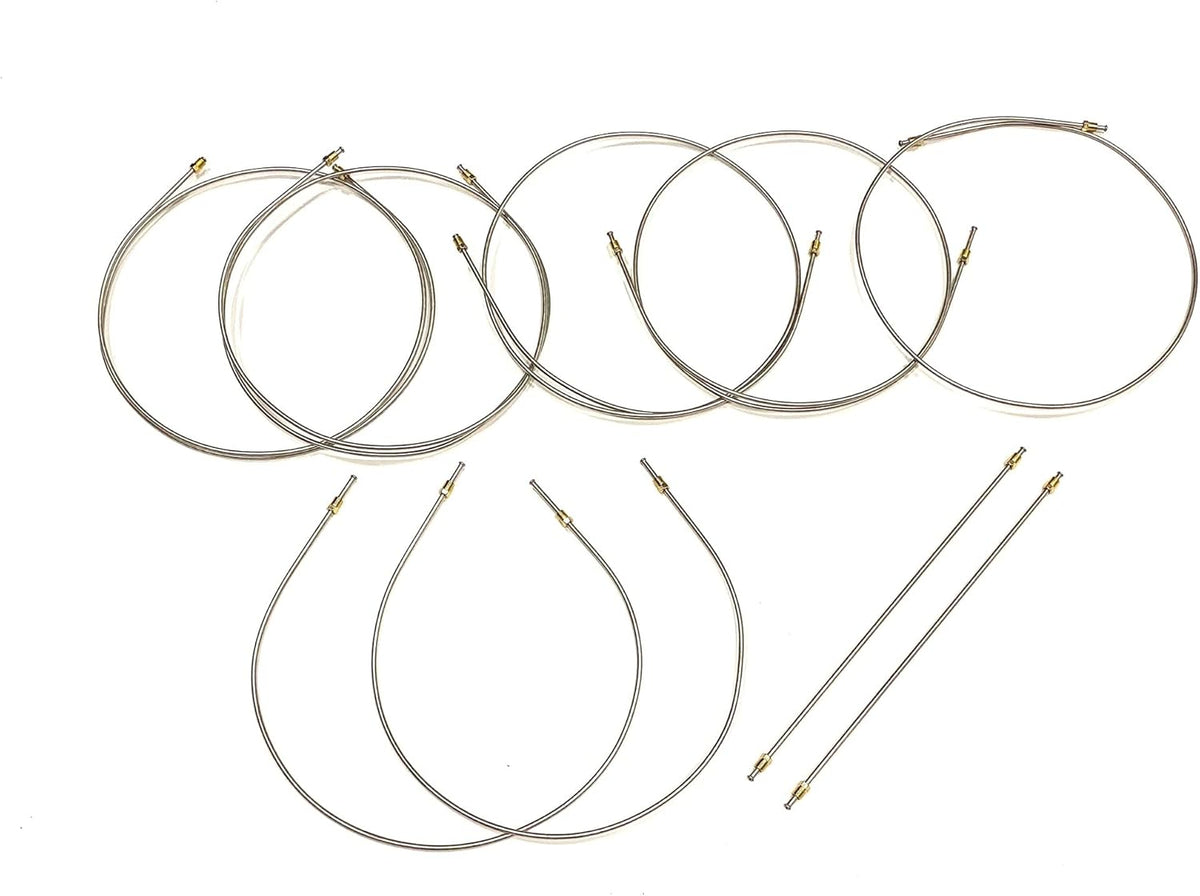 Stainless Steel Brake Line Kit, Pack of 2 Q78302