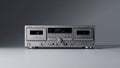 Silver Double Cassette Deck O949