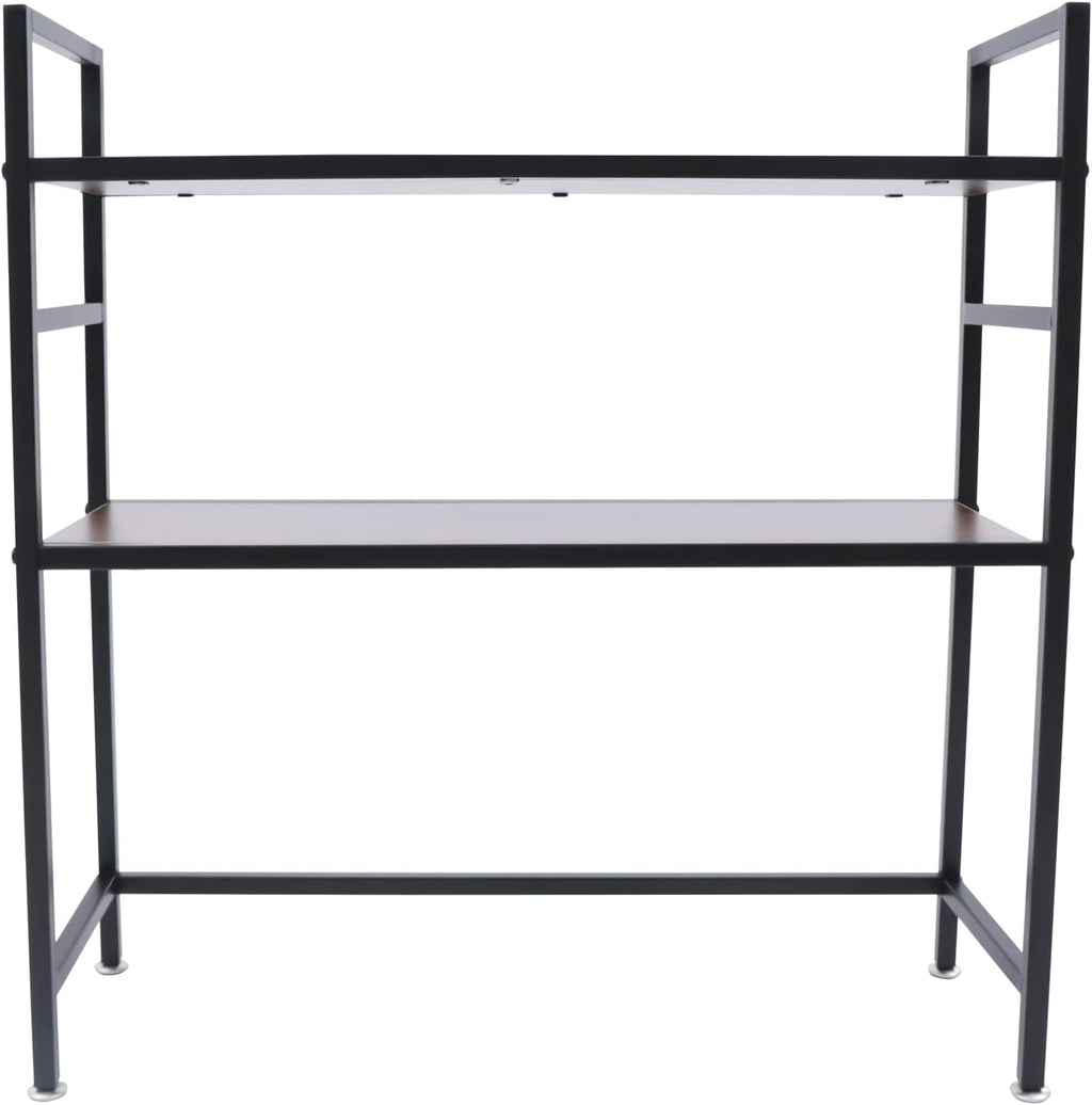 2-Tier Wood Desk Hutch K7285