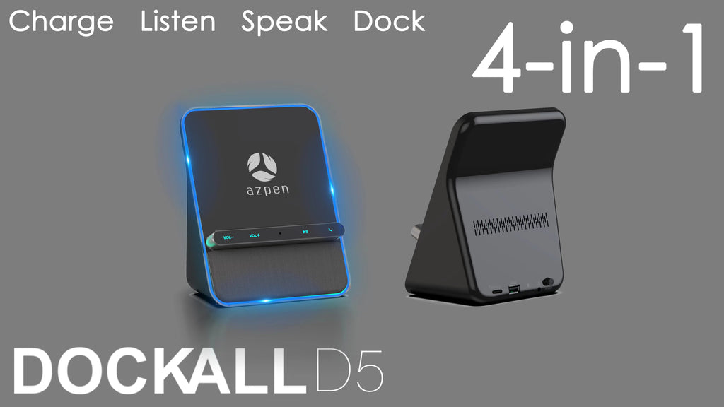 Wireless Charging Bluetooth Speaker with Handsfree Call B519