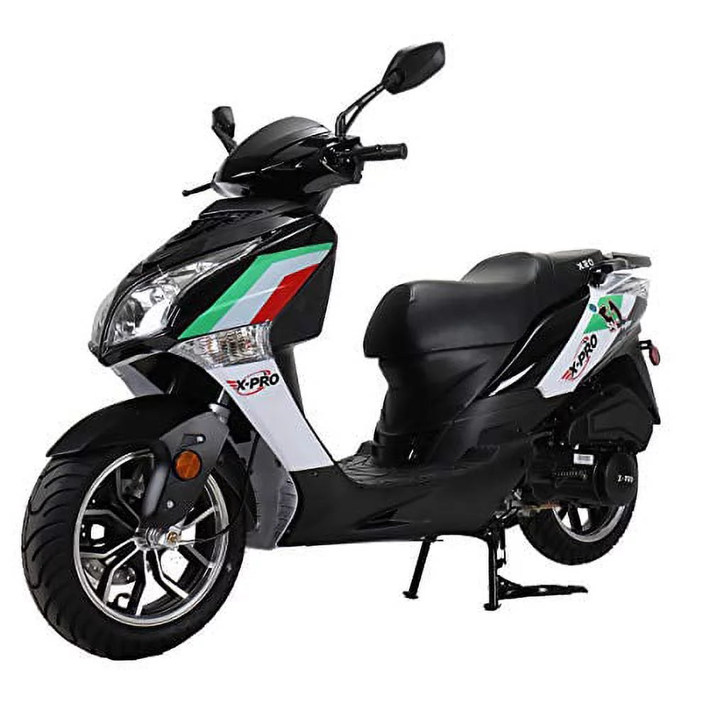 150cc Gas Moped Scooter with 13" Aluminum Wheels Z6580